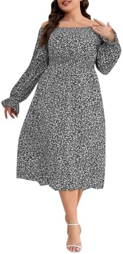 Floral Maxi Dress Perfect for Beach Vacation or Casual