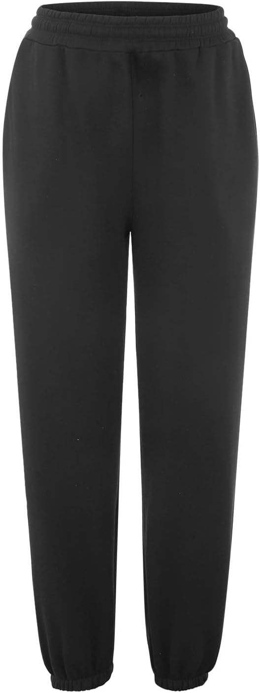 Womens High Waist Enumeration Sweatpants 3-Piece Set for Teens