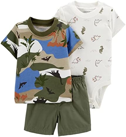 Carters Giraffe Little Short Set