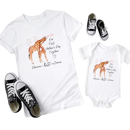 First Mothers Day Mommy and Me Onesie