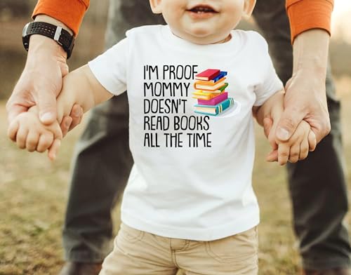 Proof Mommy Doesnt Read Books Too Frequently Newborn Romper