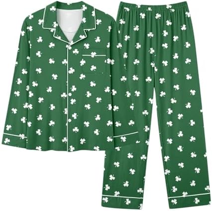 St Patricks Day Irish Green Pajama Set
