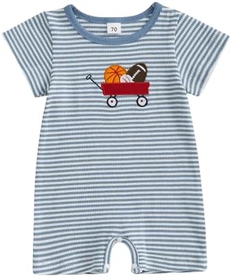 Newborn Boys Football Romper SERIES