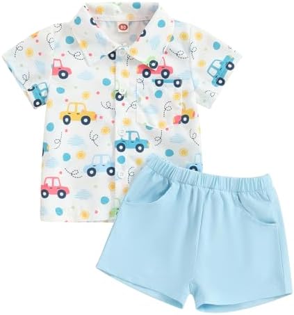 Adorable Baby Boy Hawaiian Outfit