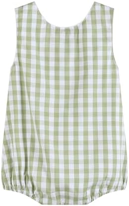 Lil Cactus Baby Toddler One-Piece Gingham or Seersucker Romper