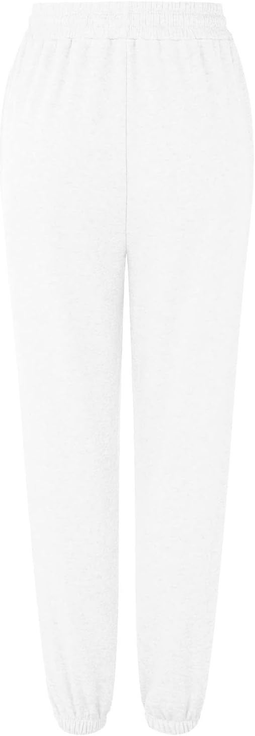 Grey Wash High Waist Jogger Pants for Women