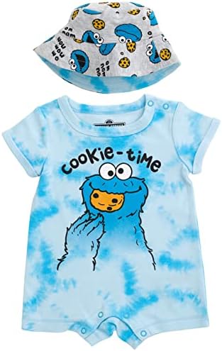 Sesame Street Elmo Big Bird Romper Hat for Toddler
