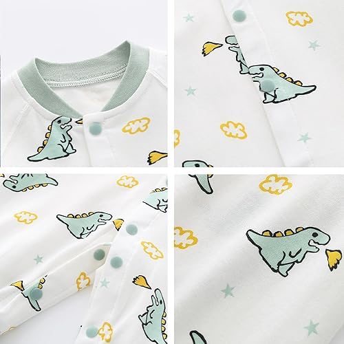 Newborn Boys 2PK Cotton Romper Set Soft Comfy for Toddler