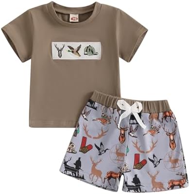 Tehgkeyd Toddler Camo Hunting Set for Boys