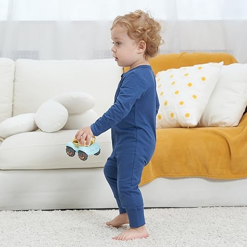 2-Pack Footless LongShort Sleeve Baby Romper with Zipper