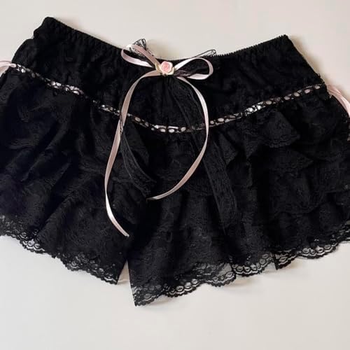 KMBANGI Womens Lolita Ruffle Bloomers