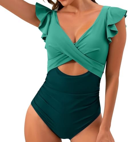 Stylish Tummy Control One-Piece swimsuit for Women