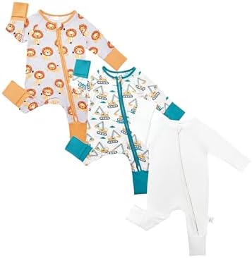 Adorable Baby Romper bamboo Rayon Easy-Breathing Newborn to 24 Mon