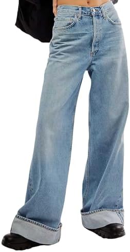 Vintage Wide Leg Barrel Jeans