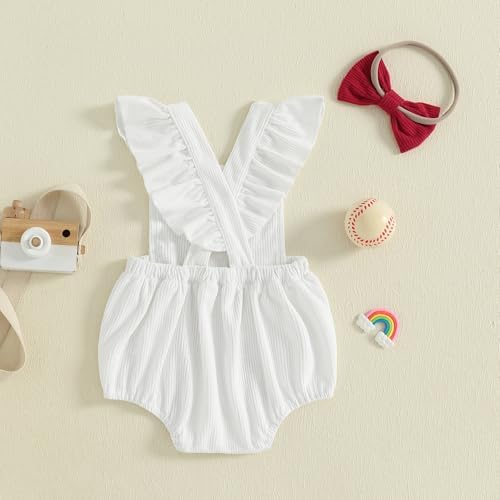 Dewadbow Corduroy BaseballRomperInfant