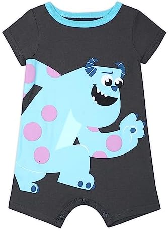 Mike and Sully 3-Pack Romper Set for Newborns