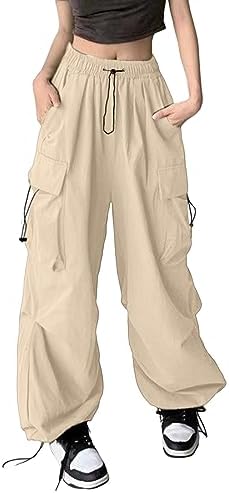 Womens Y2K Cargo Pants