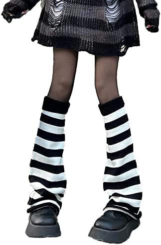 Crisp Striped Knit Socks