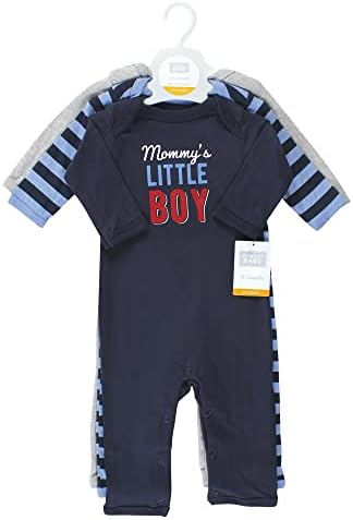 Hudson Baby Baby-Girls Cotton Romper Set