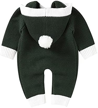 ToddlBy Christmas Romper Knit Jumpsuit for Baby Boys Girls