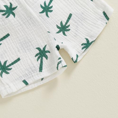 Gaono Toddler Boys Summer Cotton Linen