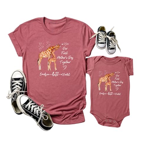 First Mothers Day Mommy and Me Onesie
