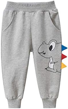 Relaxing Dinosaur Joggers for Boys Soft comfy 2-pack