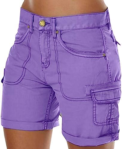 Stylish Y2K-Inspired Comfortable Cargo Shorts for Women