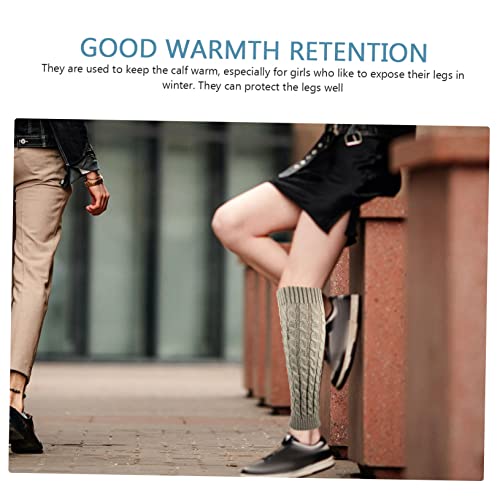Thick Knit Woolen Leg Warmers
