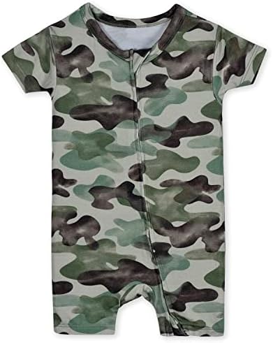 Gerber Butterfly Soft Romper Viscose Eucalyptus
