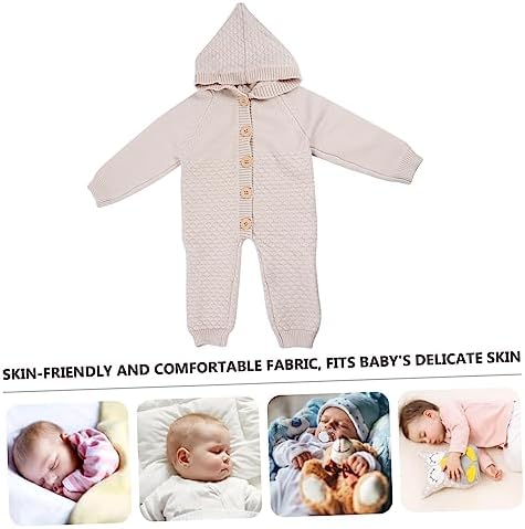 Stylish Rabbit Cashmere Romper for Newborns