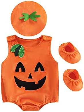 Cute Trick or Treating Halloween Romper Set for Babies