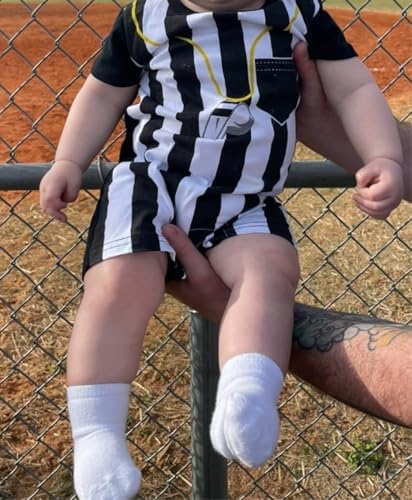 FANCYBABY Baby Toddler Referee Romper