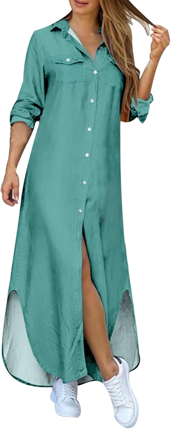 Trendy Beach Day Womens Casual Summer Dress for Beach Vacation and Spring