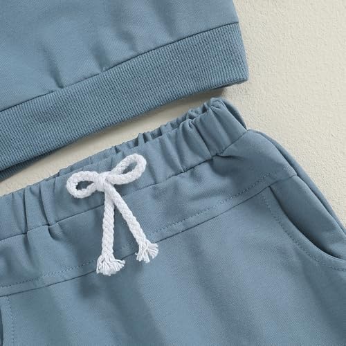 Kaipiclos Toddler Boys Embroidered Fall Clothing Set - Cozy Fashionable