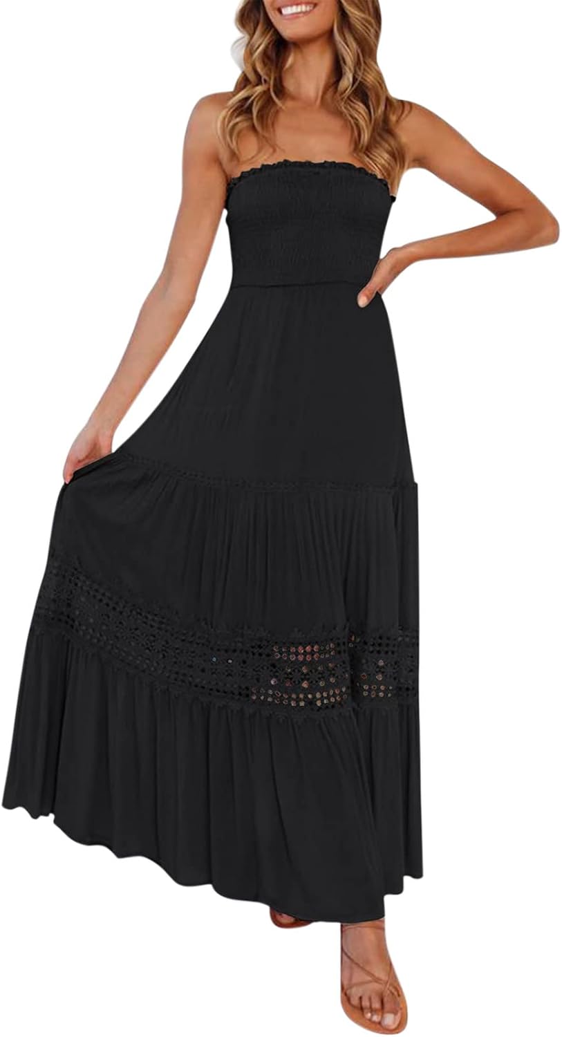 Summer dresses for women 2025 Boho Resort beach wear