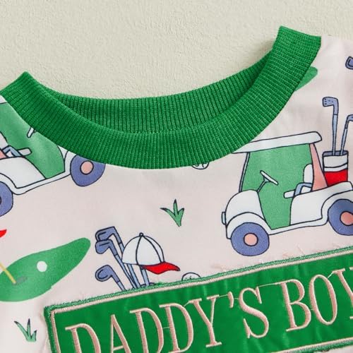 Golfer G Golfer Snug Romper for Baby boys Daddys Boy Golf Outfit