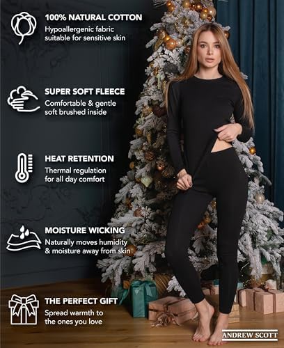 Premium 100 Cotton Thermal Set For Women