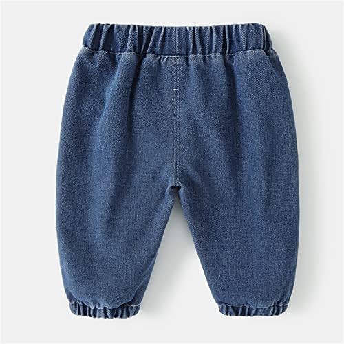 Jazzy KidsTM Toddler Ripped Denim Pants with Cartoon Animal Print
