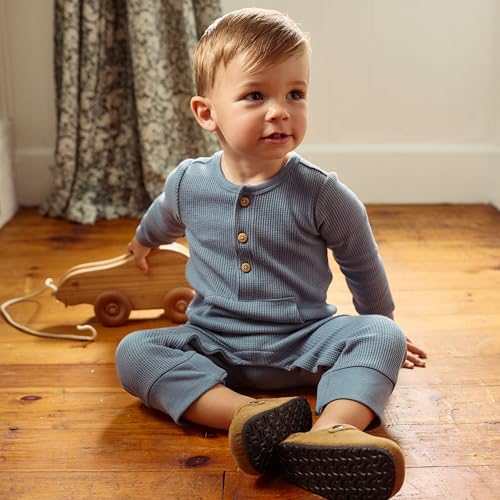 Modern Moments by Gerber Baby Mini-Waffle Romper