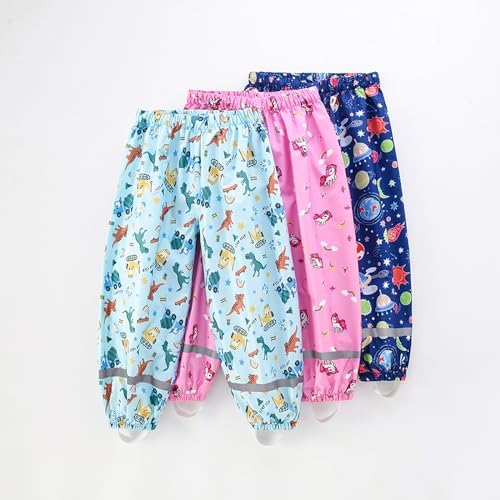Responsive Rain Pants for Kids 1-12 Years