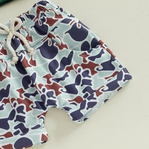 Mallard Duck Toddler Hunting Set Style Camo Shorts for Boys
