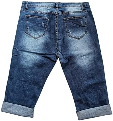 Sfascumop Capri Jeans For Women