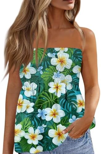 2025 Summer Floral Tube Top for Women 1