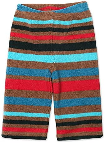 Zutano Black Bold Stripe Fleece Pant for Boys