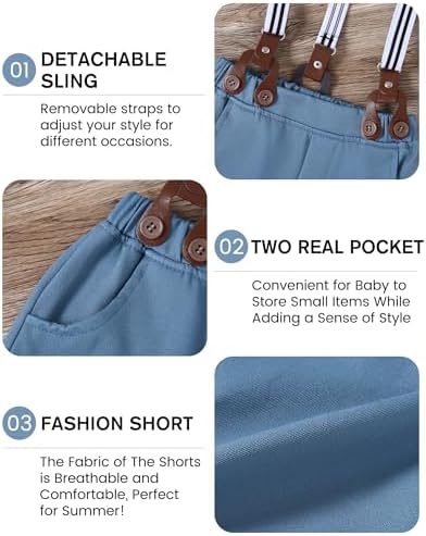 SOONDTech Toddler Boys Casual Outfit