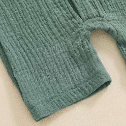 Premium Cotton Infants Boys Summer Romper - Soft Comfortable Durable