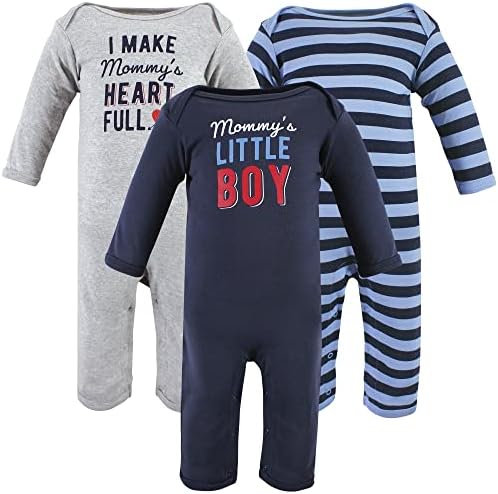 Hudson Baby Baby-Girls Cotton Romper Set