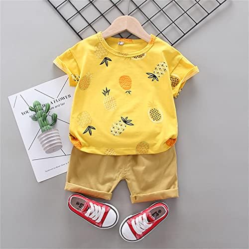 Stylish 2-Piece T-Shirt Shorts for Baby Boys