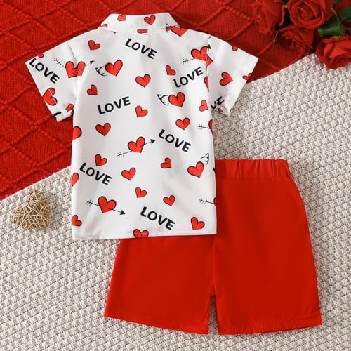 Little Boy Valentines Day Outfit